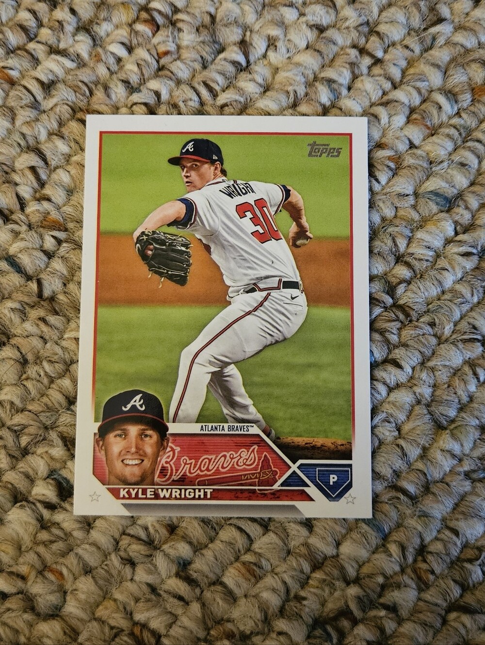 Topps Atlanta Braves Kyle Wright Card